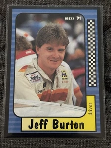 1991 Maxx #201 Jeff Burton J&J Racing Rookie NASCAR RC - Picture 1 of 1