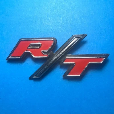 NOS 1970 Dodge Charger R/T Emblem 2965253 Tail Finish Panel Rear, OEM MOPAR - Image 1 of 4