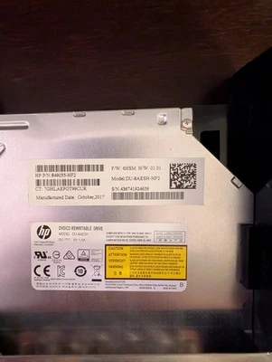 Unidad óptica HP 849055-HF2 - DVD/CD RW DU-8AESH-HF2 Foto 1 de 4