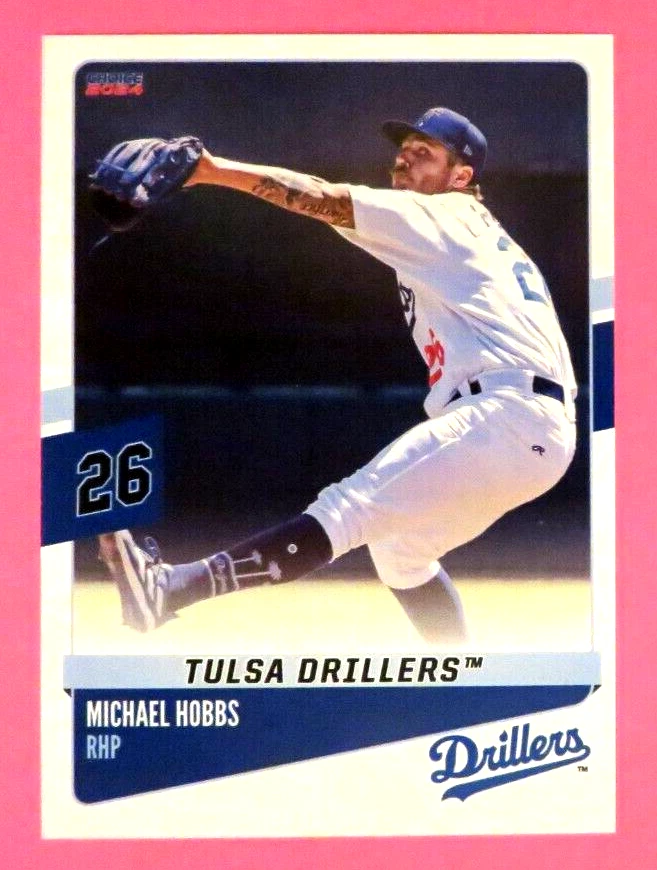 2024 Choice, Tulsa Drillers - MICHAEL HOBBS - Image 1 of 1