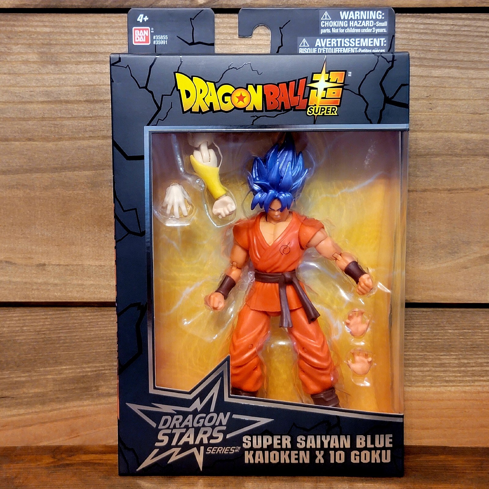 Action Figure Goku Blue Kaiohken: Dragon Ball Super (Boneco