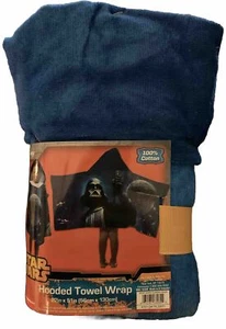 Star Wars Hooded Towel Blue 22X51" NEW - Picture 1 of 3