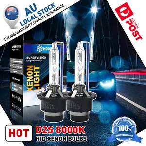 2X OEM HID D2S Xenon Headlight Globes 8000K For Mazda CX-7 MZR SUV 2009-2013 - Picture 1 of 7