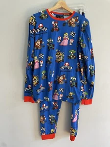 Cakeworthy Mariokart Mario And Luigi Pajama Set Unisex Size M - Picture 1 of 5