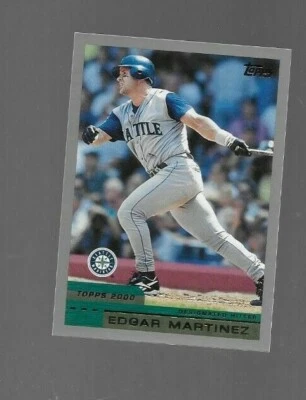 2000 Topps Baseball Card #89  EDGAR MARTINEZ  Mariners   MINT  Free USA Shipping - Image 1 of 2