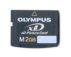 Carte photo Olympus xD M 2 Go carte mémoire appareil photo (convient à Fujifilm)