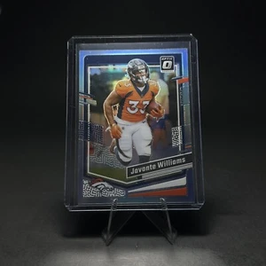 Javonte Williams 2023 Panini Donruss Optic Football Silver Holo Prizm #54 - Picture 1 of 2