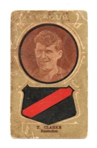 1933 Giant Brand Licorice Larks - ESSENDON - Thomas CLARKE - Bild 1 von 2