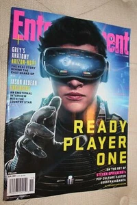 Entertainment Weekly-Mar 30, 2018-Ready Player One-Tye Sheridan-NO ADDRESS LABEL - Picture 1 of 4