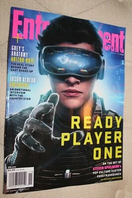 Entertainment Weekly-Mar 30, 2018-Ready Player One-Tye Sheridan-NO ADDRESS LABEL - Image 1 of 4
