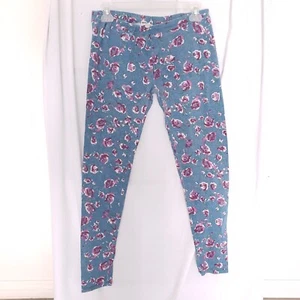Dream Out Loud Selena Gomez Girl Multicolor Floral Leggings Pants Size XL - Picture 1 of 13