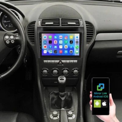 9" Autoradio Für Mercedes Benz SLK R171 2004-2011 GPS Navi BT FM WIFI Android 13 - Bild 1 von 4