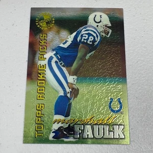 1995 Topps Stadium Club MARSHALL FAULK #50 Members Only RC Rookie Card Colts HOF - Picture 1 of 3