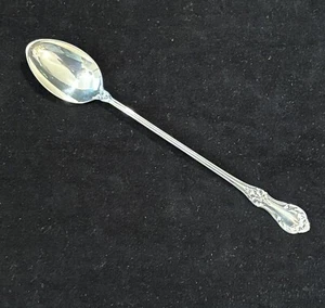 Wild Rose International Sterling Silver Ice Tea Spoon 7 3/8” Long; Approx. 30g - Picture 1 of 4