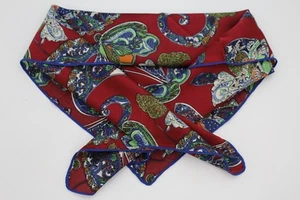 Sexy Mujeres Cuello Seda Moda Bufanda Geométrica Aspecto Moderno Floral Rojo Azul Color - Imagen 1 de 12