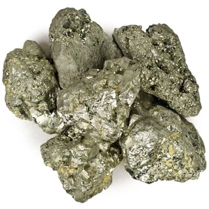 Pirita Chispa - Lg Fools Gold - 1,5" a 2" promedio - Piedra de rocas al por mayor (Perú) - Imagen 1 de 40
