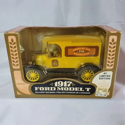 Ford Modelo T 1989 Ertl Home Hardware 1917 furgoneta de reparto banco Foto 1 de 4