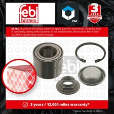 Wheel Bearing Kit fits CITROEN C3 PICASSO THP, VTi Rear 1.2 1.4 1.6 1.6D 2009 on