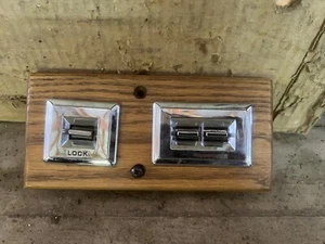 1988-1994 CHEVY/GMC VAN POWER DOOR SWITCHES AND CUSTOM WOOD BEZEL TRIM 1988-1994 - Bild 1 von 24