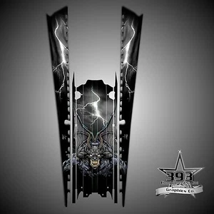 2016-2018 POLARIS AXYS 163" Tunnel Decal Sticker Wrap Graphics Guardian Black - Picture 1 of 1