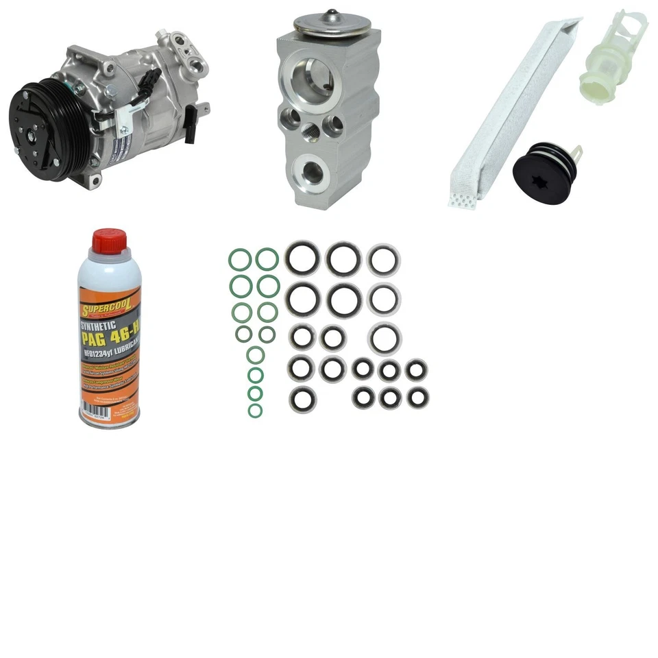 适用于 2016 - 2022 雪佛兰迈锐宝空调压缩机套件 UAC 2017 2018 2019 2020 2021 — 第 1/1 张图片