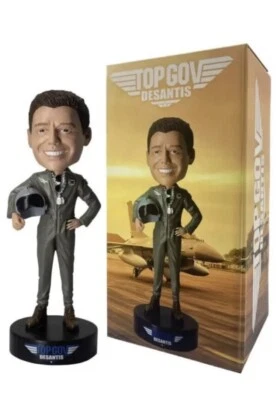 Cabeza Bobble TOP GOV RON DESANTIS EDICIÓN LIMITADA TRUMP MAGA EE. UU. ENVÍO GRATUITO Foto 1 de 2