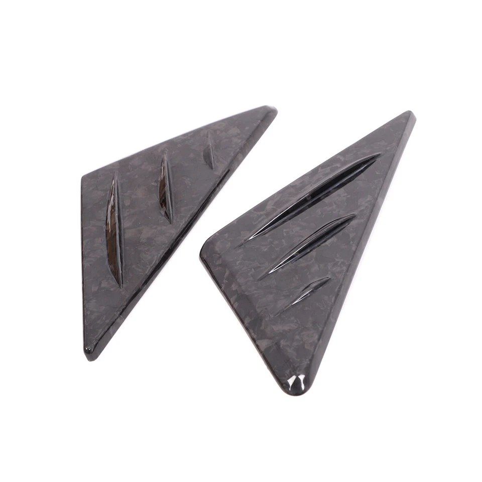 Forged A-Pillar Front Door Triangle Cover Trim for BMW 8 Series G14 15 16 19-22 - Image 1 of 4