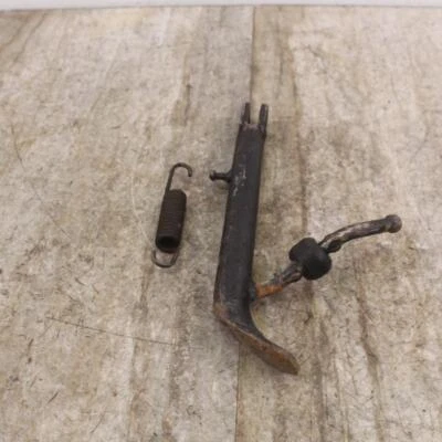 1980 SUZUKI GS450L suporte de chute / lateral com mola - Imagem 1 de 4