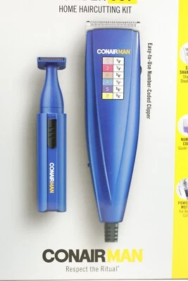 Conair Men's 20 Piece Home HC315N Haircutting Kit Self Sharping Stainless Blades - Image 1 of 4