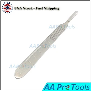 Scalpel Graduated Handle No. 3 Dental Surgical Knife Stainless Steel Instruments - Picture 1 of 3