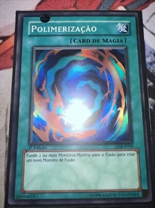 Yu-Gi-Oh! Polymerization LDB-P059 1st Ed Super Rare Portugese FAST SHIPPING⚡ - Picture 1 of 2