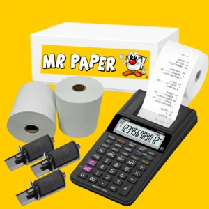 Casio HR-8RCE-BK Taschenrechner Verbrauchsmaterial - Bild 1 von 3