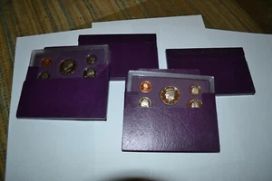 US Mint Sets Lot of 4 San Francisco 1991 x2 and 1992 x2 - Picture 1 of 5