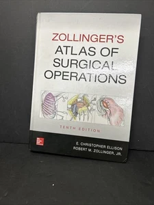 Zollinger's Atlas of Surgical Operations, Tenth Edition Zollinger, Robert - Imagen 1 de 4