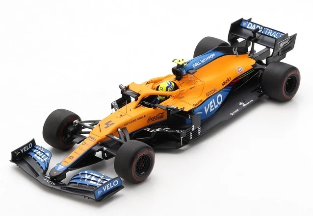 1 18 SPARK Mclaren F1 Mcl35L Mercedes M12 #4 Imola Italy Gp 2021 Norris 18S585