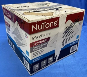 NuTone AERN110 InVent Series 110 CFM Ceiling Exhaust Bath Fan, ENERGY STAR - Picture 1 of 7