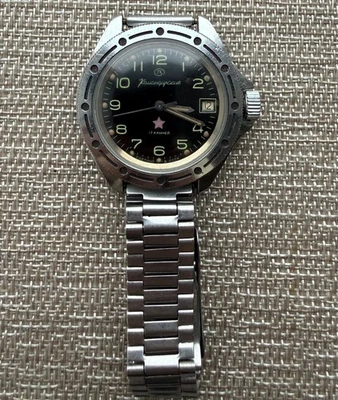 Watch USSR Vostok Komandirskie Commander Military Soviet Rare Vintage - Image 1 of 4