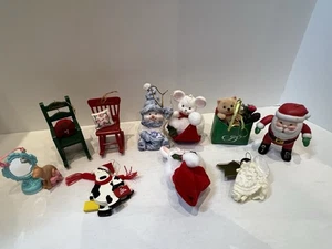 Colección Regalo Avon 1995 Vintage Navidad Decoración Nuevo En Caja Lote De 10 - Imagen 1 de 18