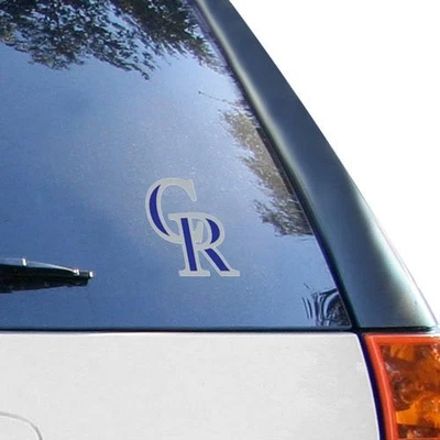 WinCraft Colorado Rockies 4" x 4" Color Perfect Cut Decal Purple - Image 1 of 2