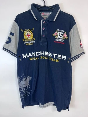 CAMISA POLO GEOGRÁFICA NORUEGA MANCHESTER ROYAL TEAM KINGSTON HOMBRE Talla L Foto 1 de 4