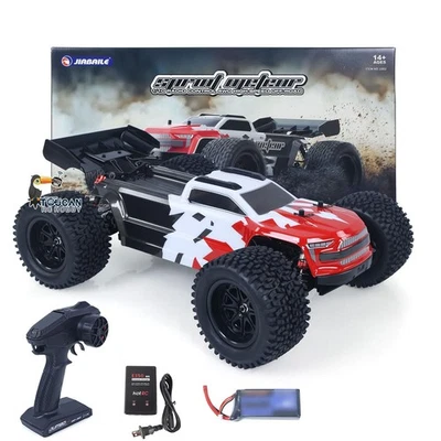 JBL 1/10 RC Race Truck 1002 Model 4X4 90KM/H High Speed Vehicle RTR Servo Radio - Image 1 of 4