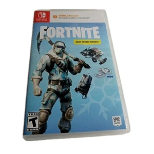 Fortnite Deep Freeze Bundle (Nintendo Switch) Case & Artwork Only – No Game - Picture 1 of 7