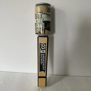 21st Amendment Brewery Fireside Chat Winter Ale Beer Tap Handle11.5”men cave/bar - Picture 1 of 7