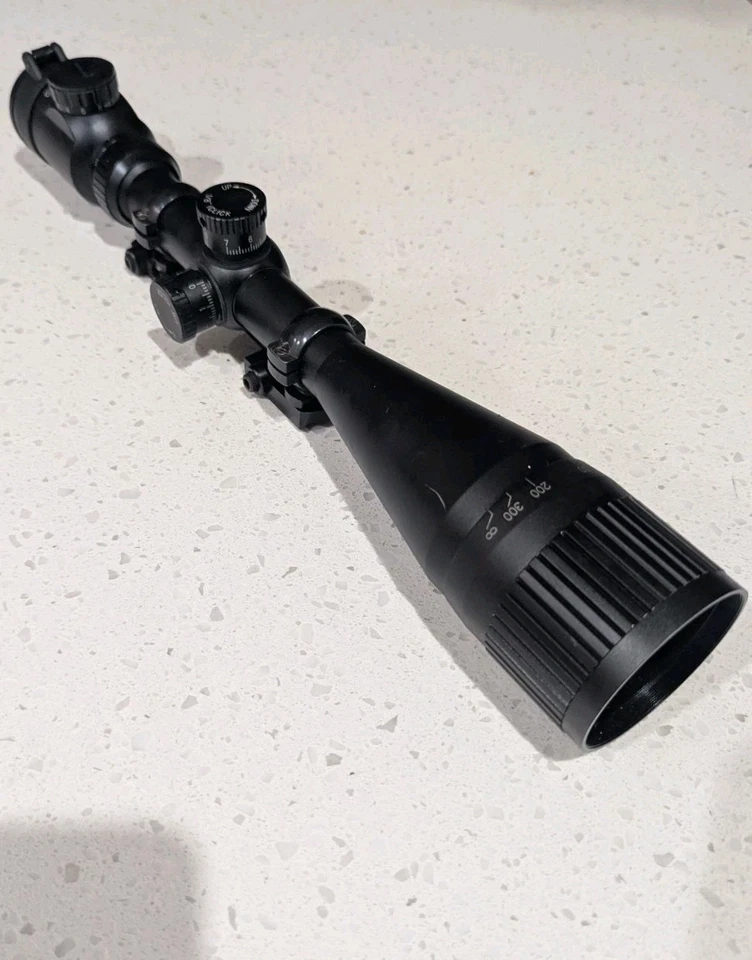 Tasco 6-24x50 Scope with Rings - image 1 of 4