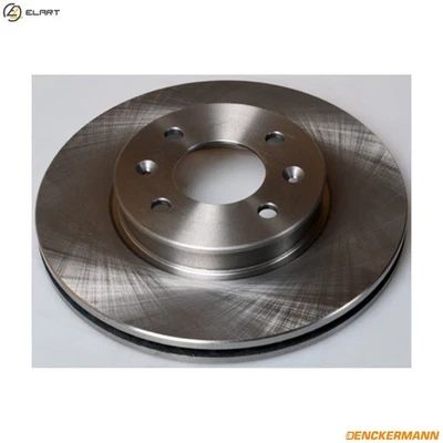 2x BRAKE DISC B130519 FOR HYUNDAI ACCENT/III/IV i20 AVEGA VERNA KIA PRIDE RIO - Image 1 of 4