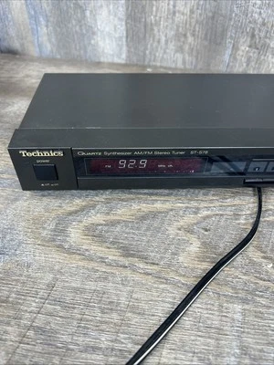 Sintetizador de cuarzo sintetizador estéreo digital AM/FM Technics ST-S78 de colección Foto 1 de 4