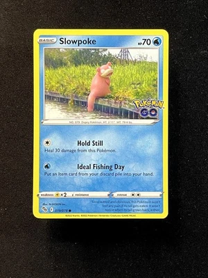 Slowpoke Common Pokemon GO 019/078 NM Normal - Image 1 of 2