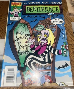 Beetlejuice #1 Newsstand Variant Harvey Comics October ‘91 Ist Comics Appearance - Picture 1 of 8