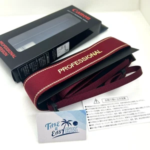 Correa para el cuello Canon EOS versión profesional roja hecha en JAPÓN - Imagen 1 de 11