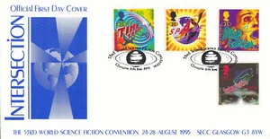 Science Fiction GB Intersection FDC Convention Glasgow 1995 CLEARANCE (96887) - Picture 1 of 2